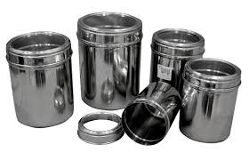 Stainless Steel Canister Set